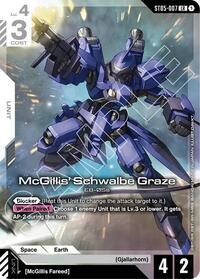 McGillis Schwalbe Graze Premium Card Collection Gundam Assemble