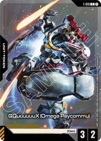 GQuuuuuuX Omega Psycommu T 019 Premium Card Collection Gundam Assemble