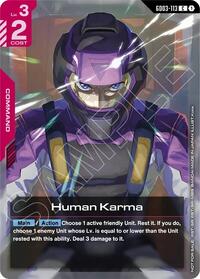 Human Karma Store Tournament Participant Pack 04