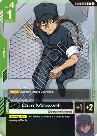 Duo Maxwell (Store Tournament Participant Pack 01)