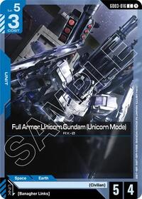 Full Armor Unicorn Gundam Unicorn Mode