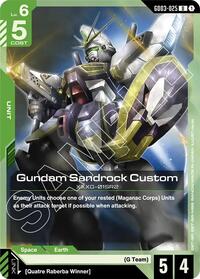 Gundam Sandrock Custom