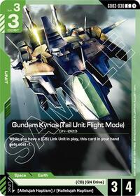Gundam Kyrios Tail Unit Flight Mode