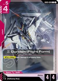 Xi Gundam Flight Form