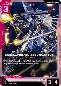 Duel Gundam Assault Shroud GD03 042