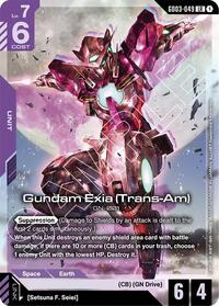 Gundam Exia Trans Am