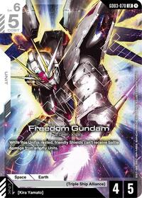 Freedom Gundam GD03 070