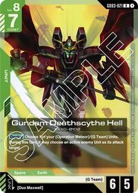 Gundam Deathscythe Hell Store Tournament Participant Pack 03