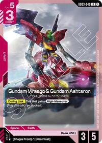 Gundam Virsago and Gundam Ashtaron