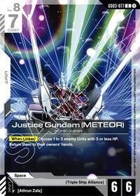 Justice Gundam METEOR