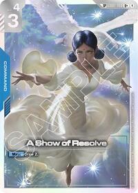 A Show of Resolve SP Uplus