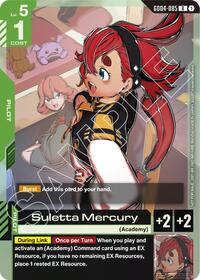 Suletta Mercury GD04 Release Event